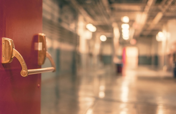 Foto all'interno di un ospedale