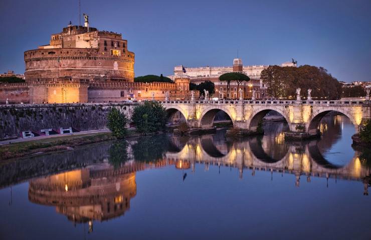 Una visuale di Roma