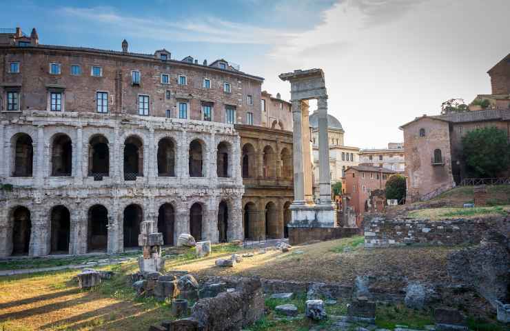 Una veduta di Roma