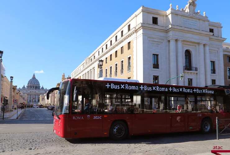 Un bus dell'Atac