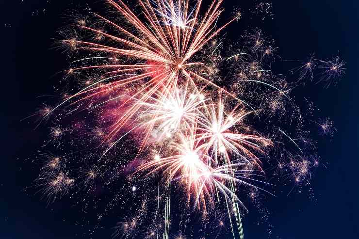 Fuochi d'artificio a capodanno