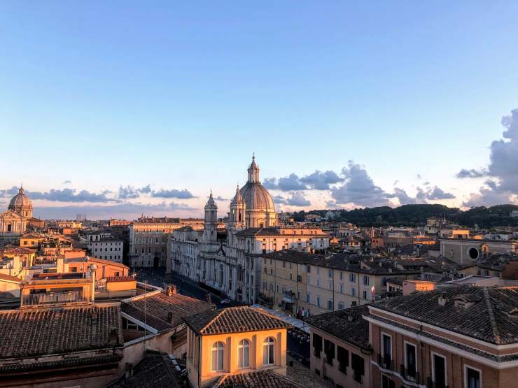 Vista su Roma